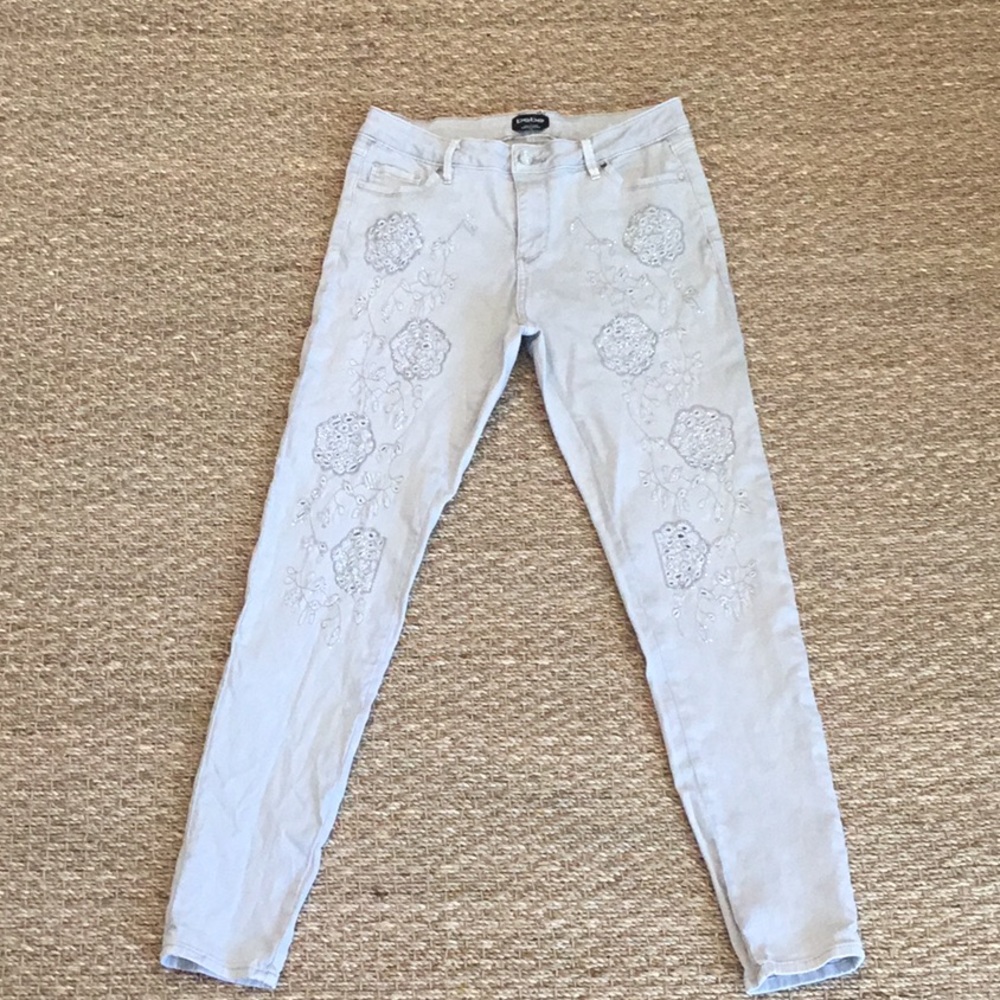 Bebe heartbreaker skinny jeans
